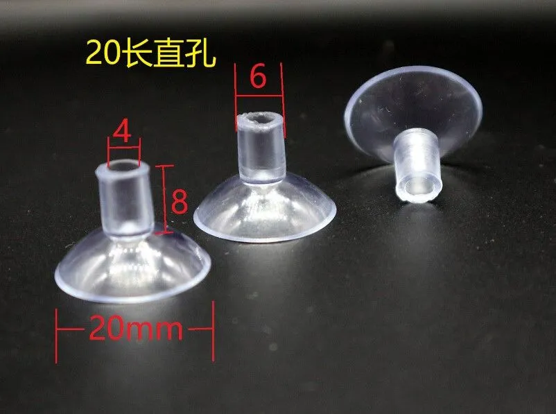 10Pcs 20Mm Transparent Sucker Wall Hooks Hanger Kitchen Bathroom &Toys Hanger Suction Cup Sucke Vert