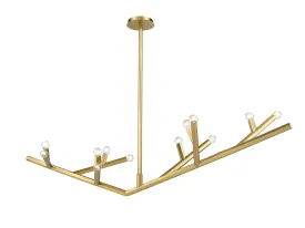 12 Light Linear Pendant