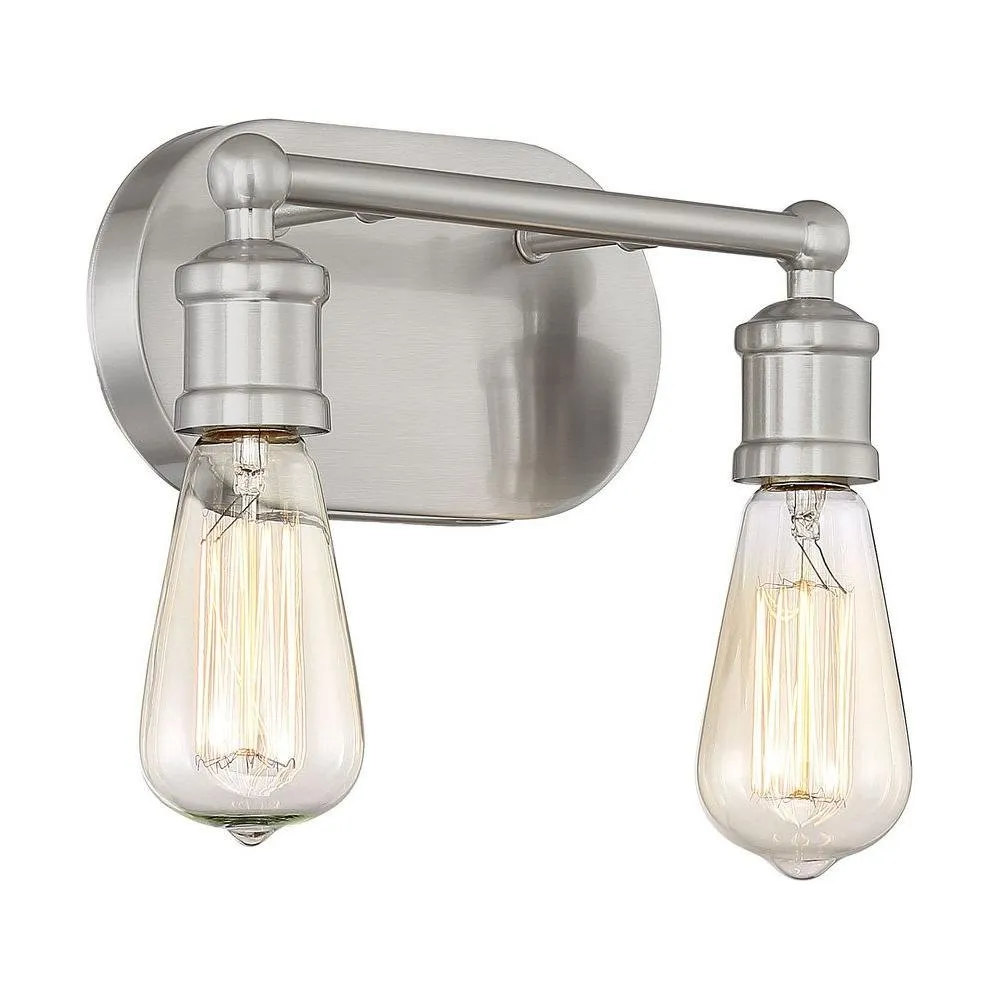 2-Light Bathroom Vanity Light