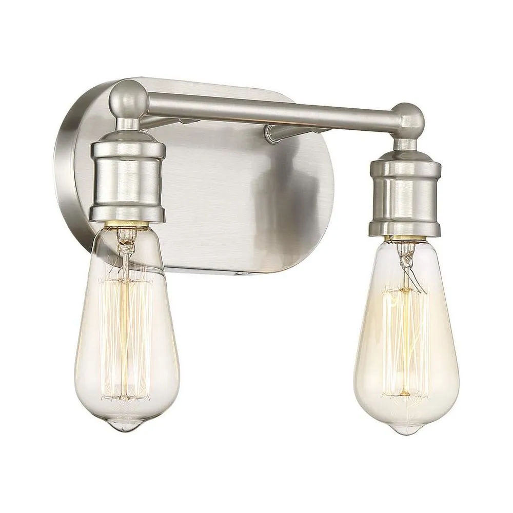 2-Light Bathroom Vanity Light