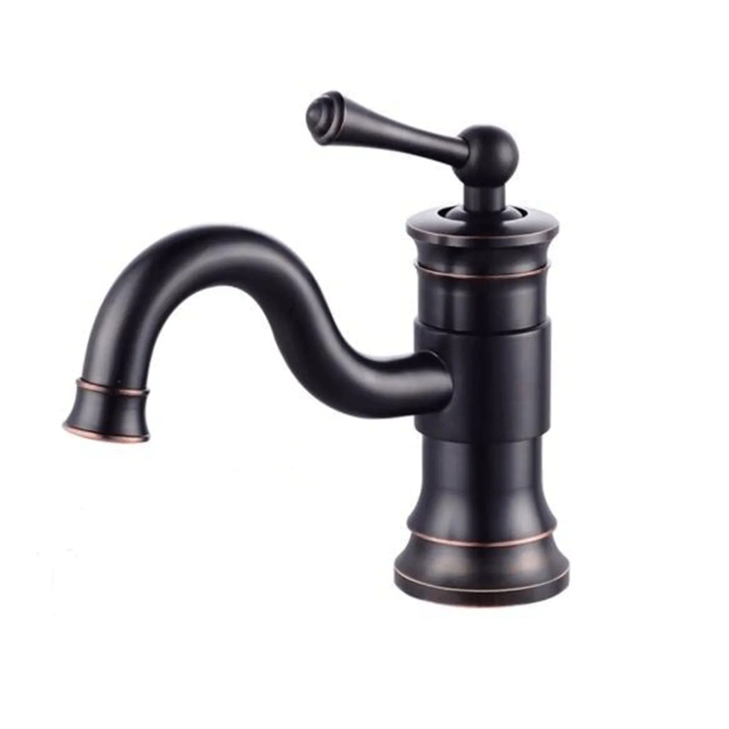 360-degree Swivel Single Handle Bathroom Tap