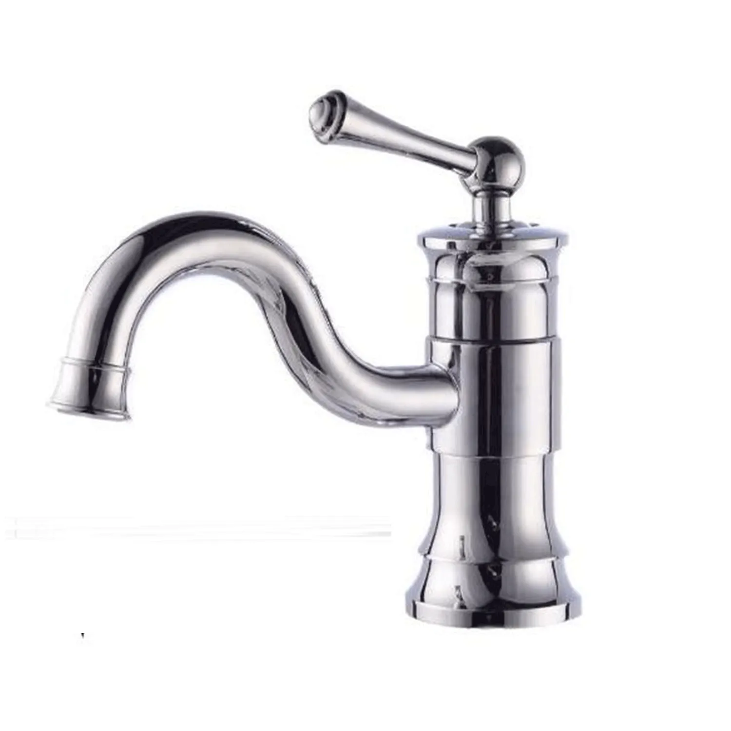 360-degree Swivel Single Handle Bathroom Tap