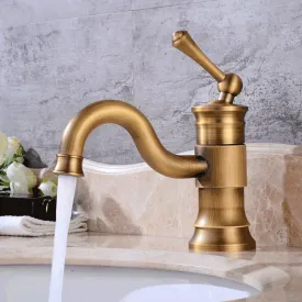 360-degree Swivel Single Handle Bathroom Tap