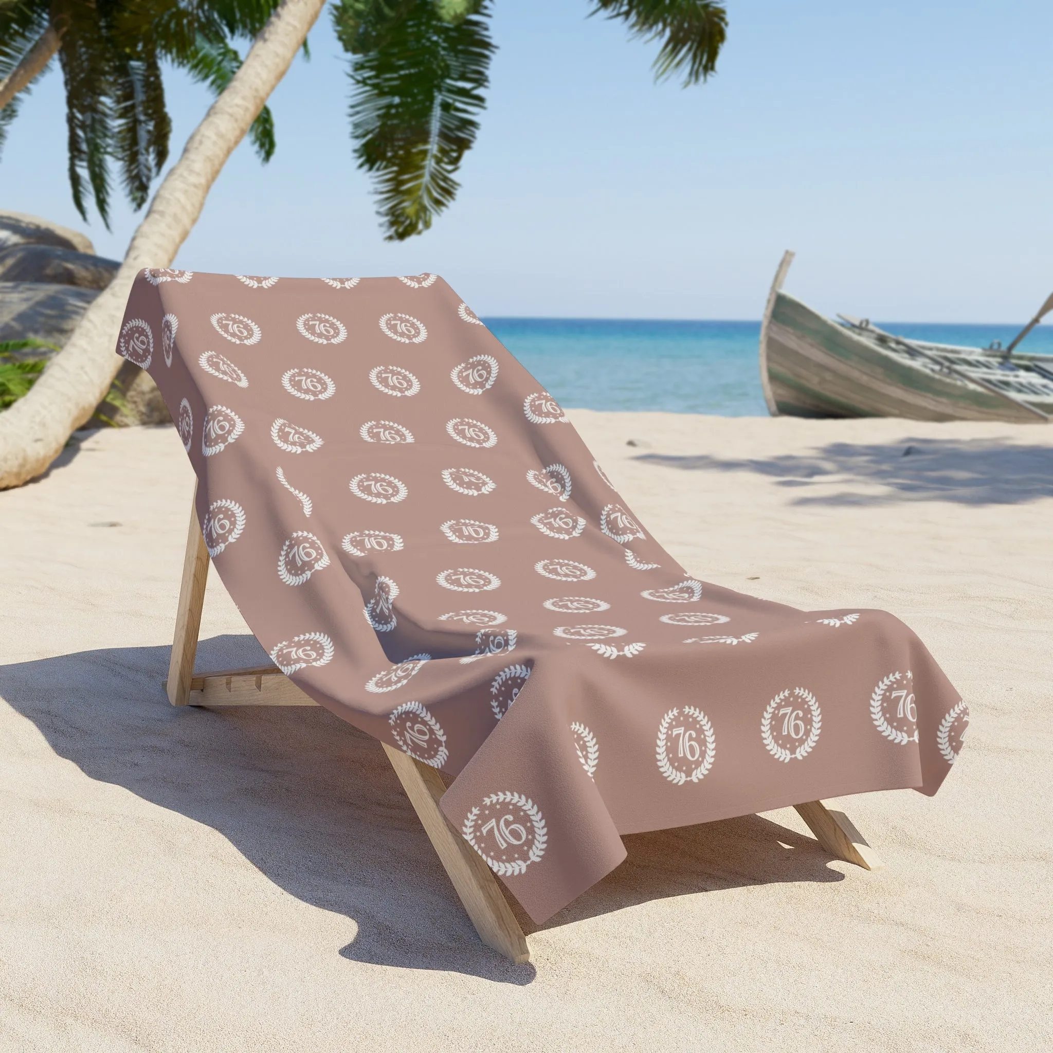 76 Crest Beach Towel