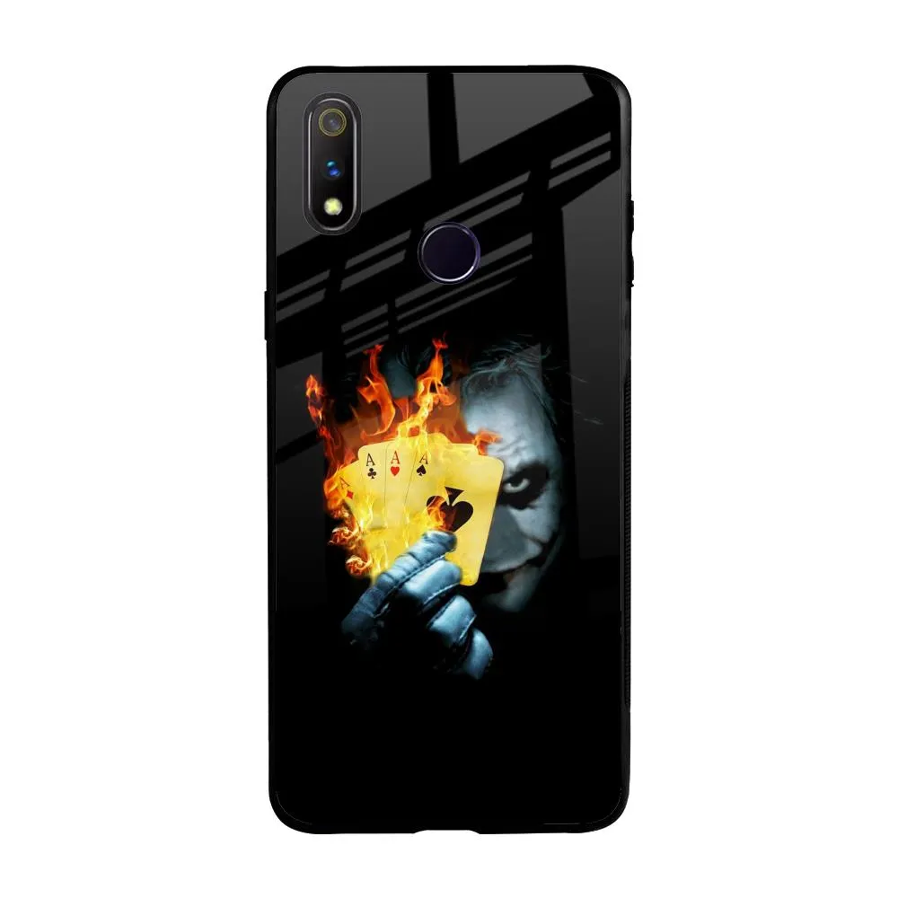 AAA Joker Glass Case for Realme 3 Pro