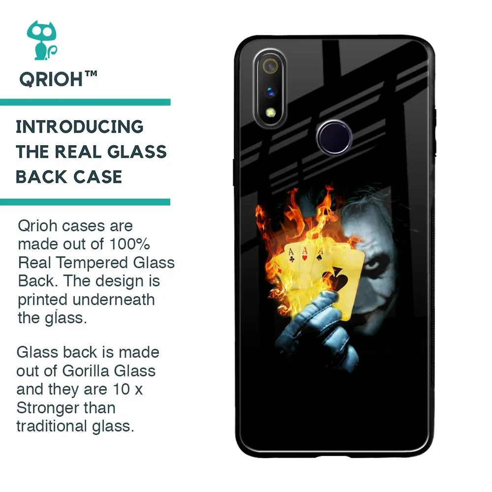 AAA Joker Glass Case for Realme 3 Pro