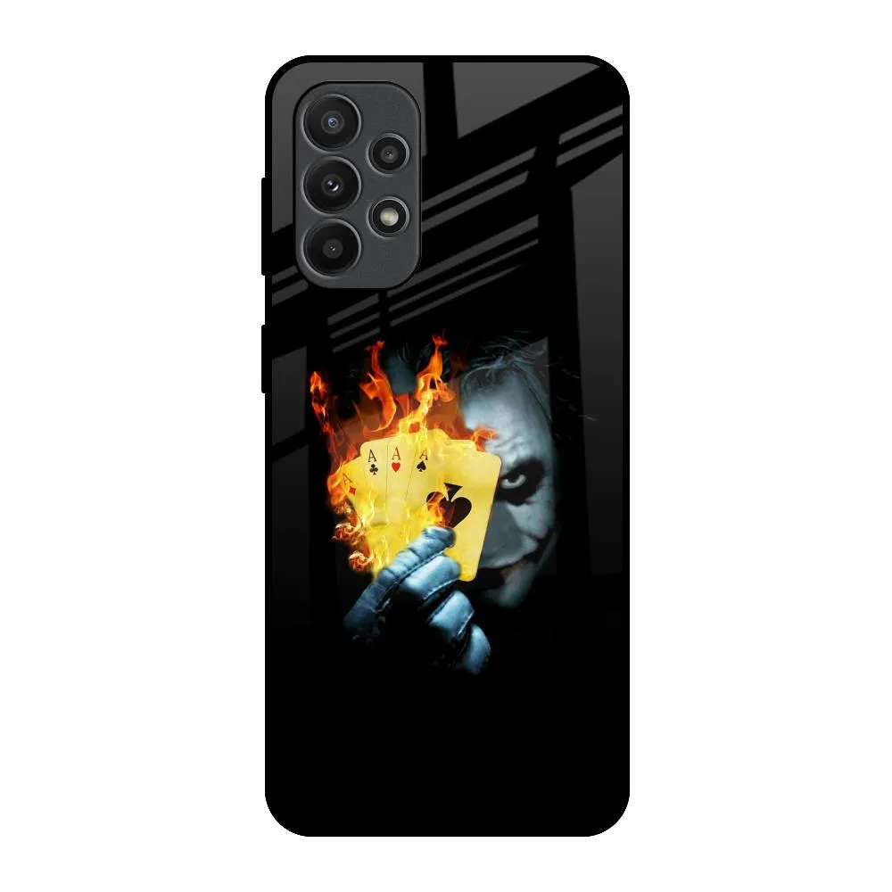 AAA Joker Glass Case for Samsung Galaxy A23