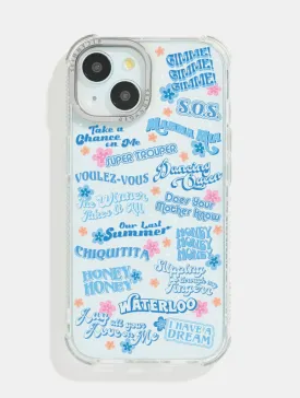 ABBA Songs Shock iPhone Case