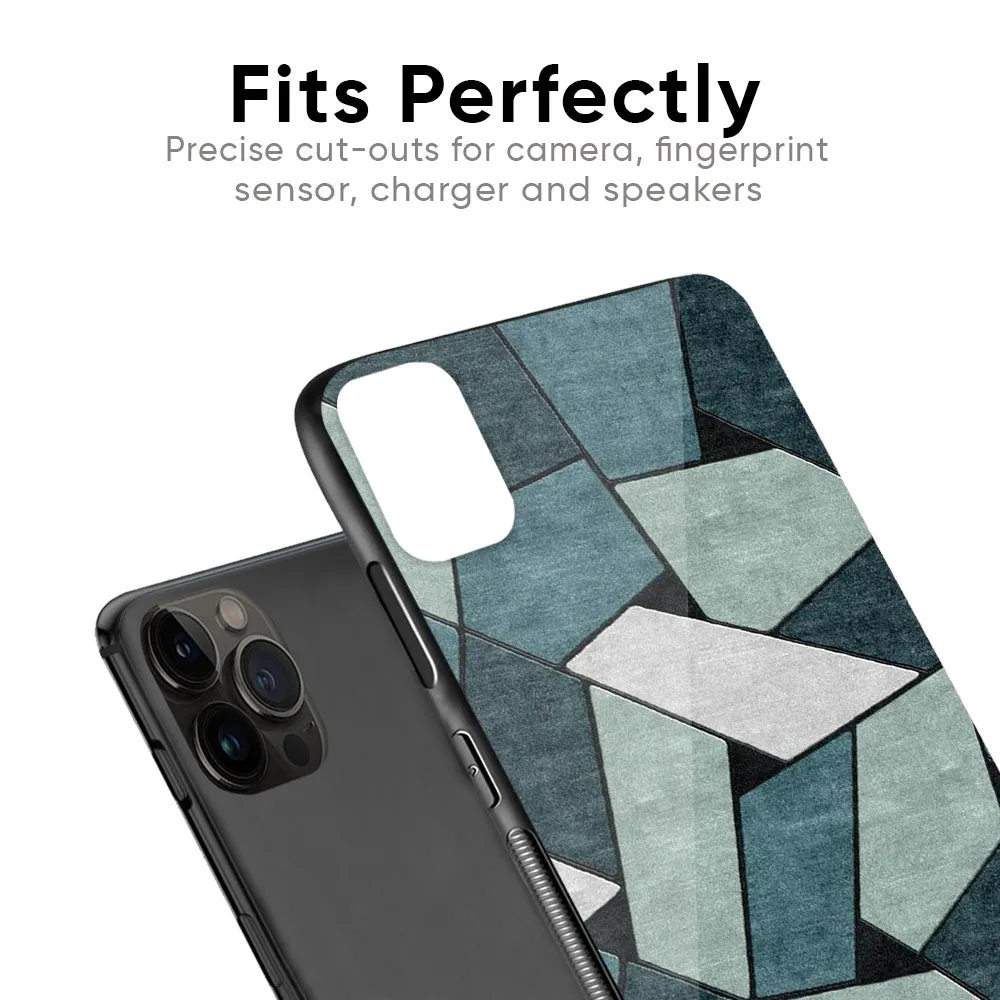 Abstact Tiles Glass Case for iPhone 13 Pro