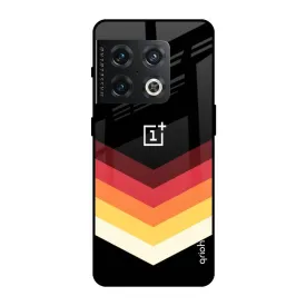 Abstract Arrow Pattern Glass Case For OnePlus 10 Pro