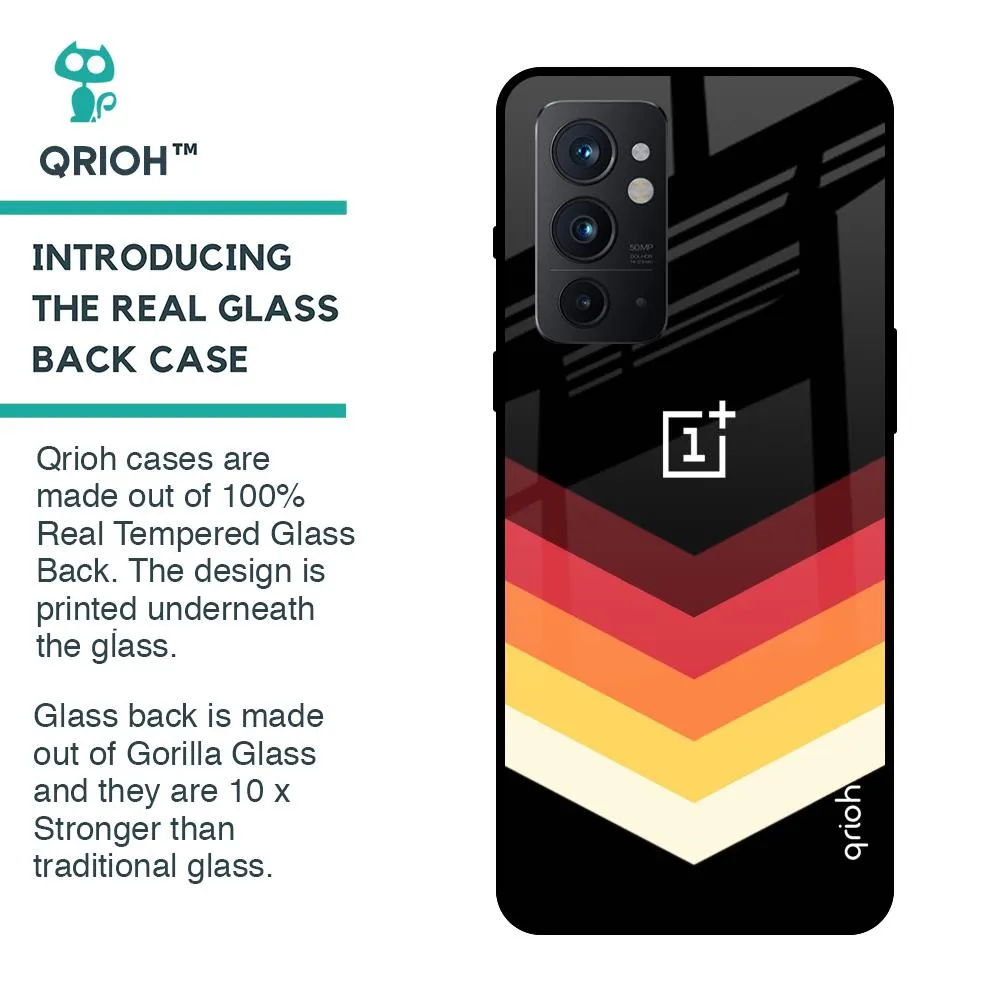 Abstract Arrow Pattern Glass Case For OnePlus 9RT