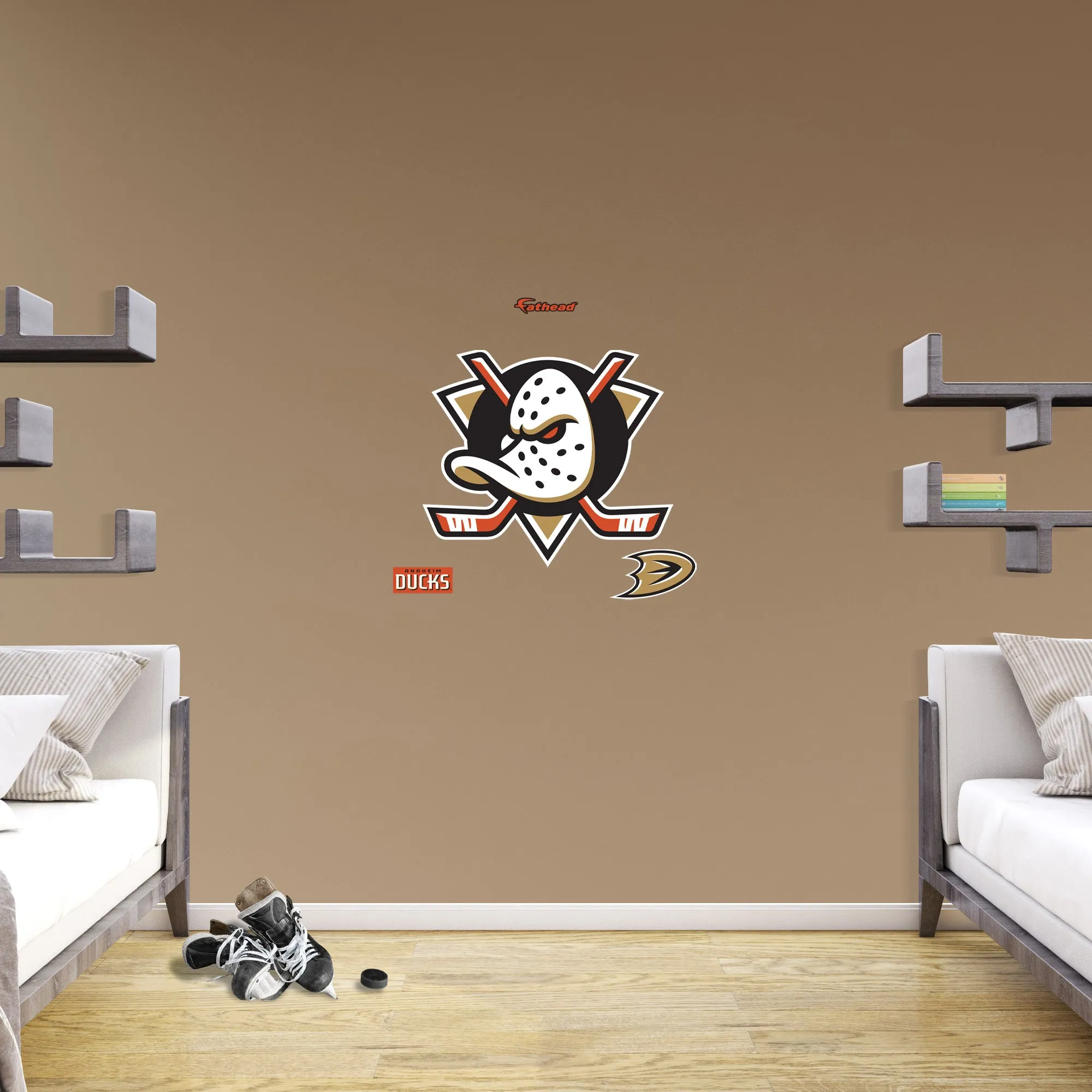 Anaheim Ducks:  Logo        - Officially Licensed NHL Removable     Adhesive Decal