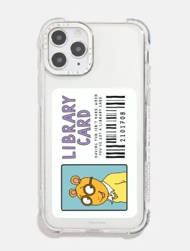 Arthur x Skinnydip Library Card Shock iPhone Case