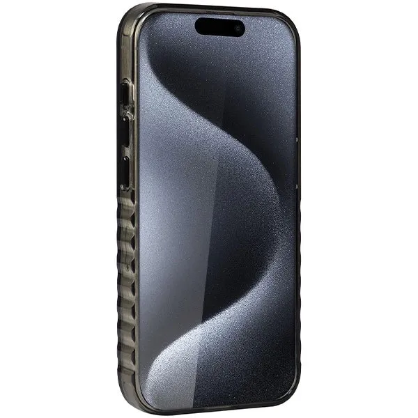 Audi IML Big Logo Hard Case with MagSafe for iPhone 15 Pro Max 6.7" Black - AU-IMLMIP15PM-Q5/D2-BK