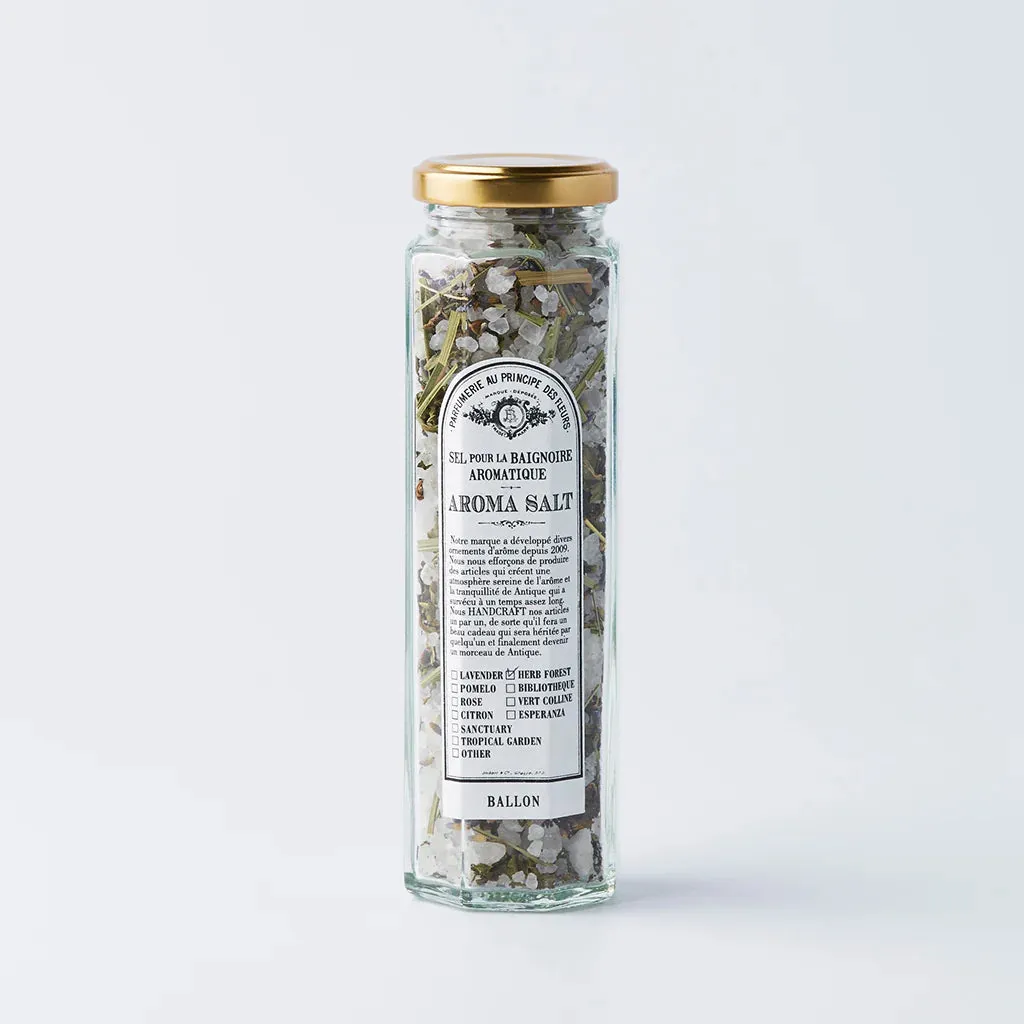 BALLON Apothecary Aroma Bath Salt - Herb Forest