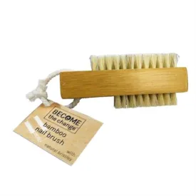 Bamboo Nail Brush Double Sided