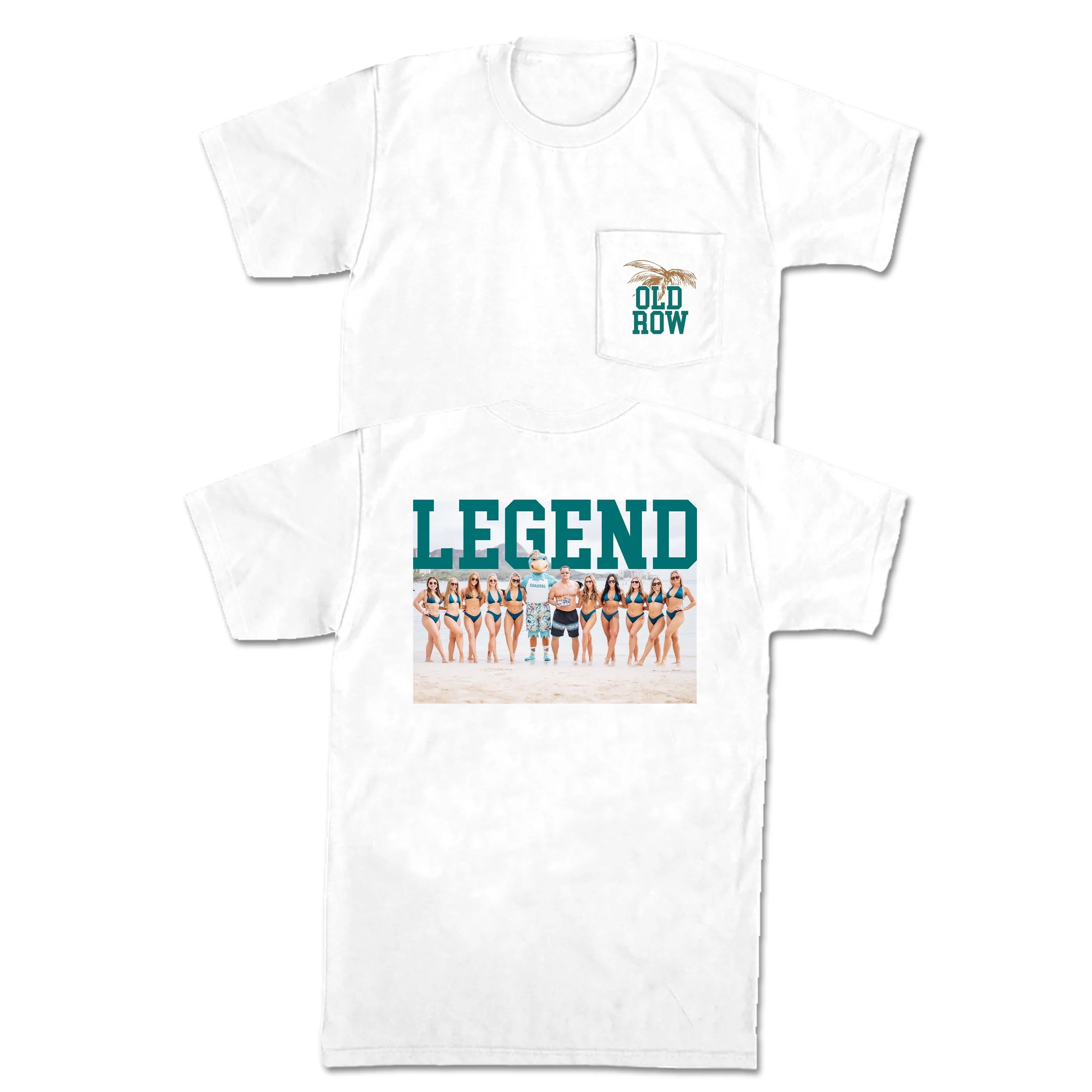 Beach Ball Legend Pocket Tee