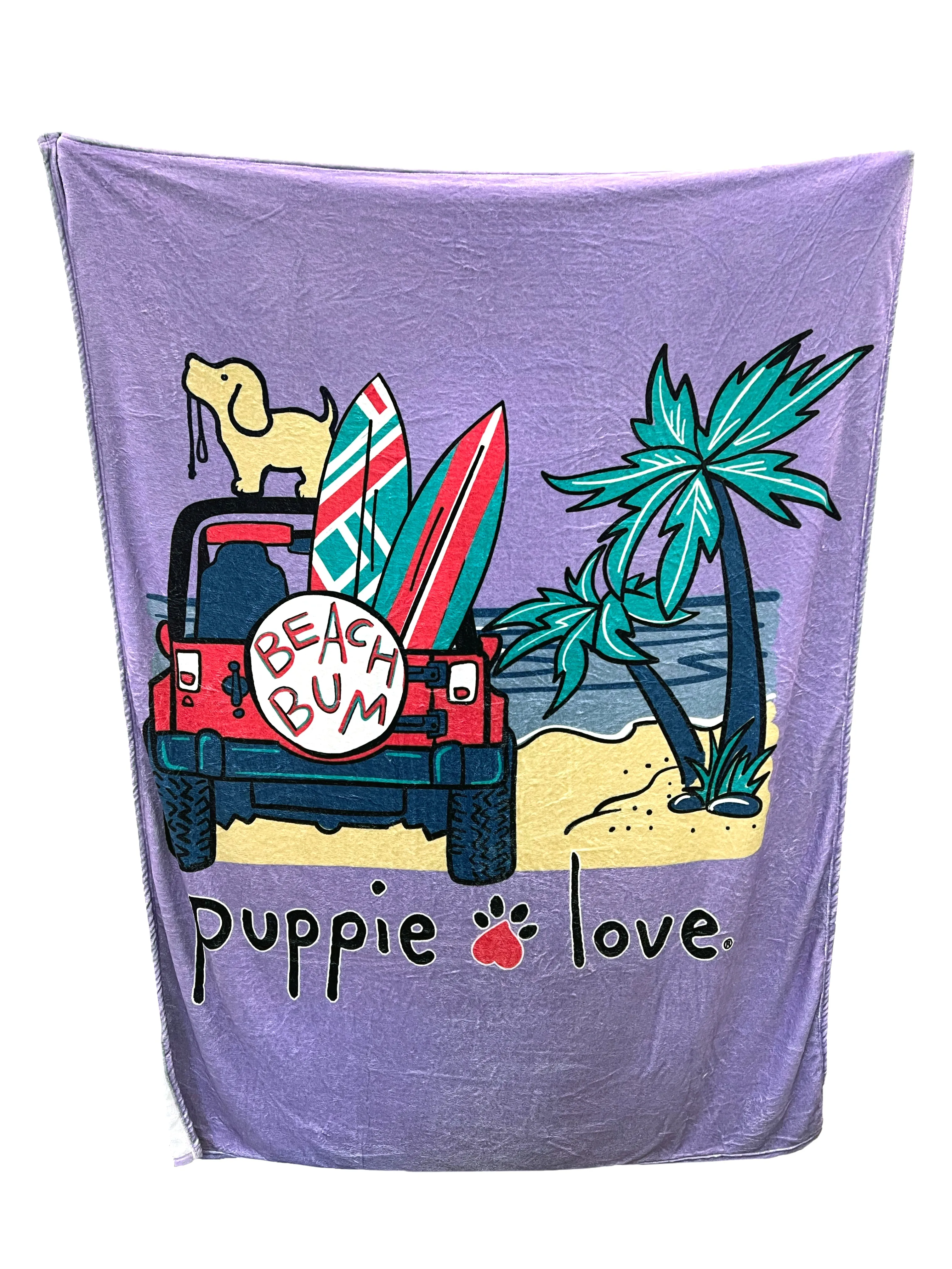 BEACH BUM PUP BLANKET