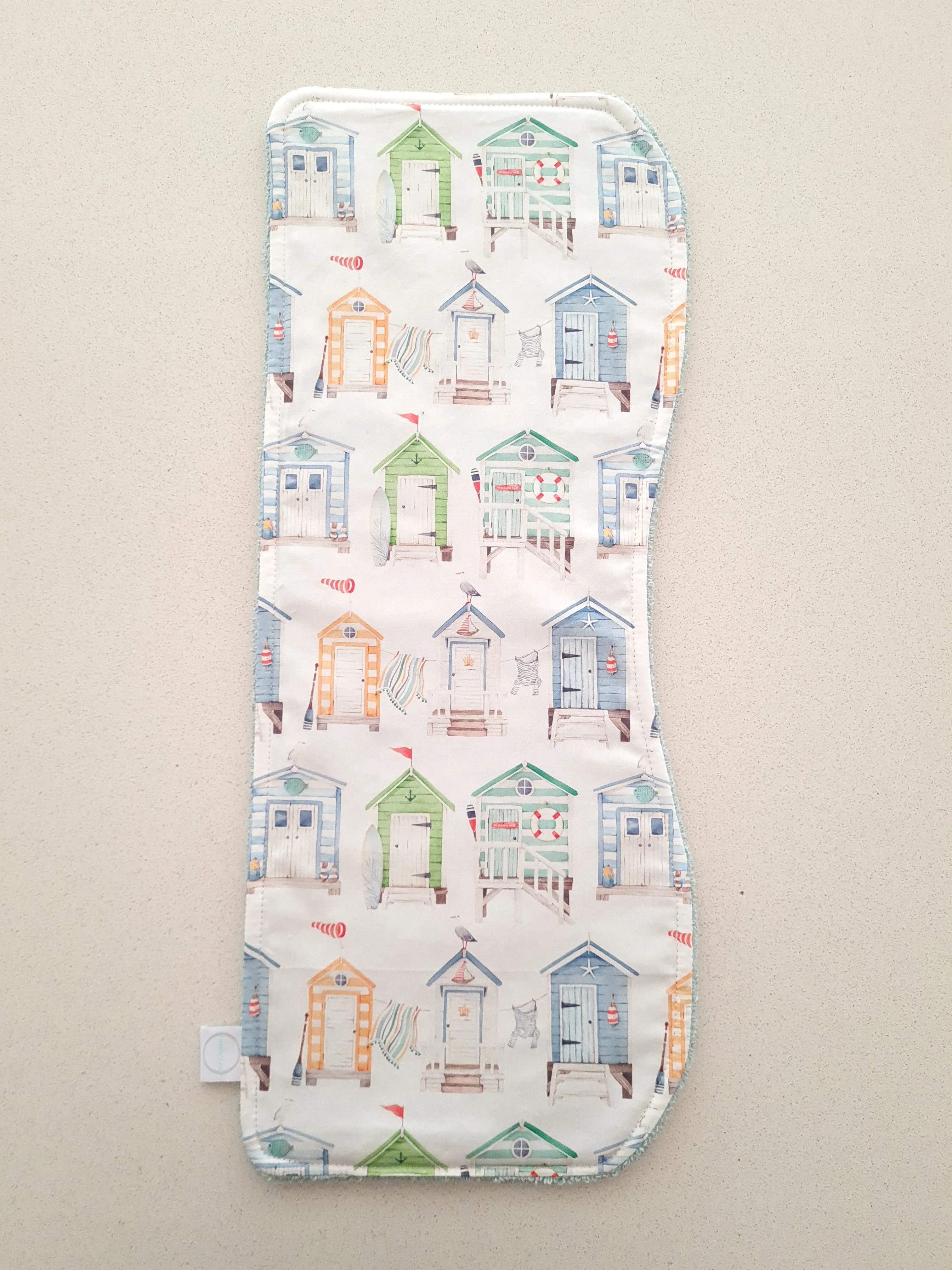 Beach Shack Burp Cloth