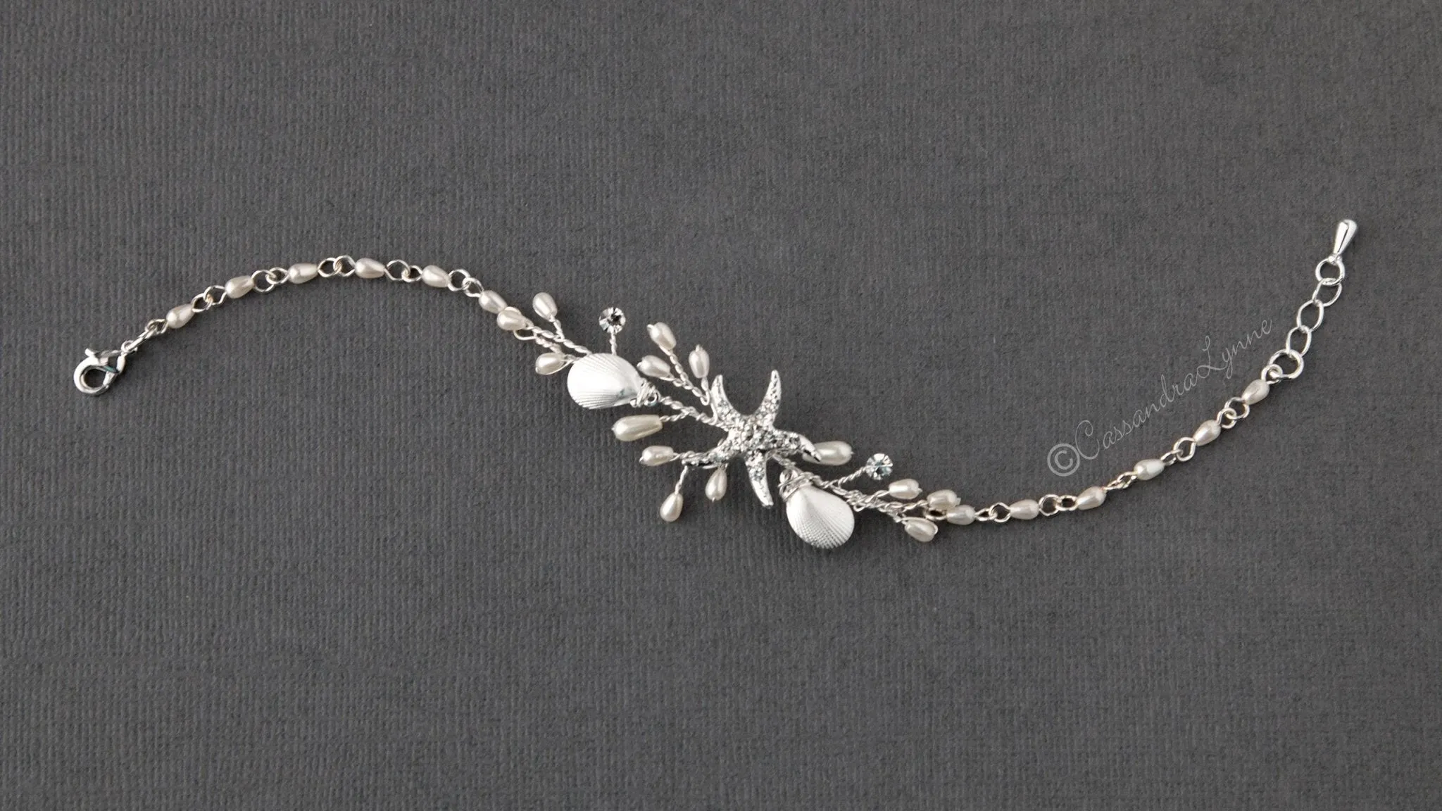 Beach Wedding Bracelet with Starfish