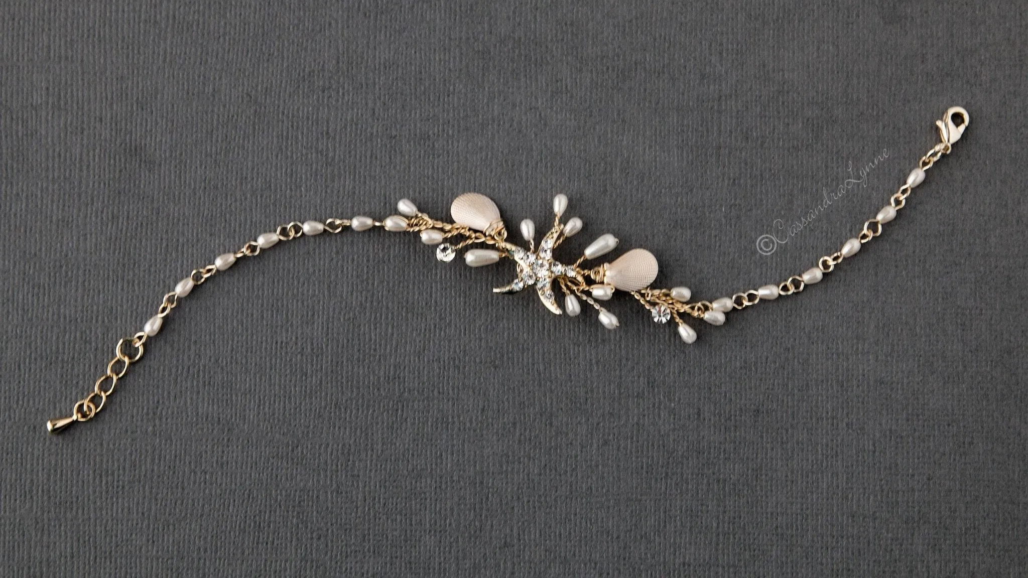 Beach Wedding Bracelet with Starfish