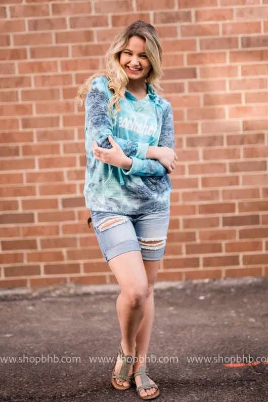 Beachaholic Tie Dye Hoodie - Final Sale