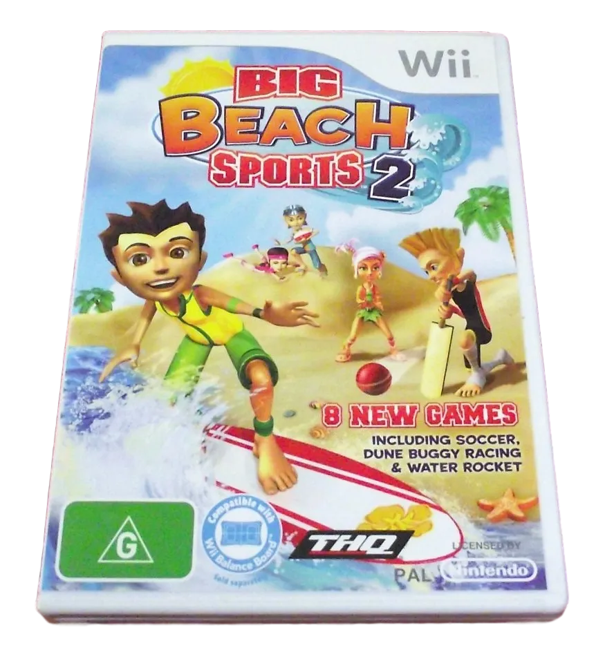 Big Beach Sports 2 Nintendo Wii PAL *Complete*(Preowned)