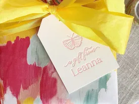 Birthday Present - Letterpress Gift Tags