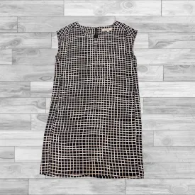 Black & White Dress Casual Short Loft, Size Xs