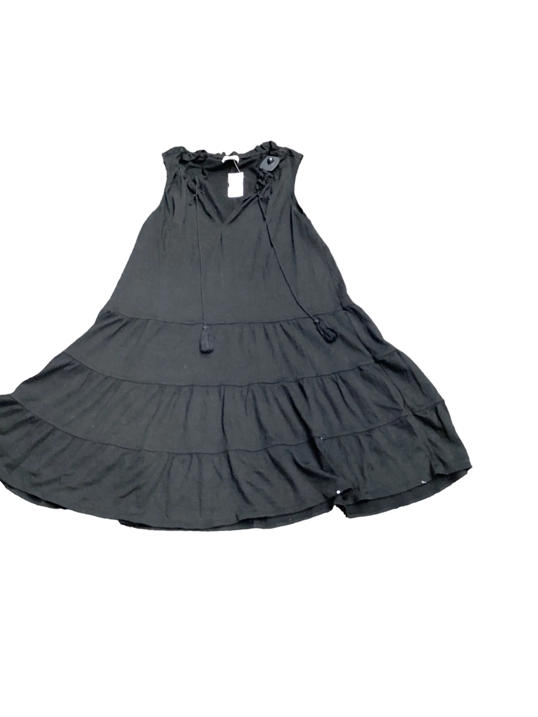 Black Dress Casual Midi Max Studio, Size M