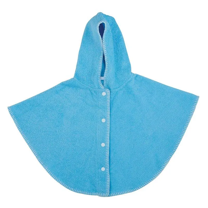 Blue Beach Poncho 6-18mo