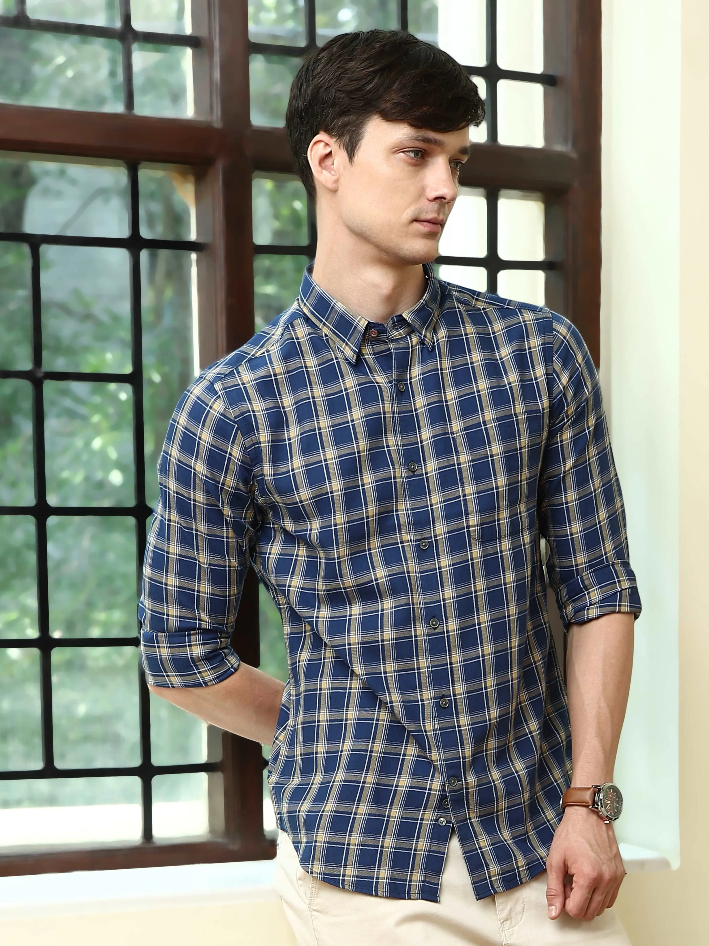 Blue Sand Semi Casual Shirt