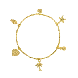 Bracelet Buzios No.5 Beach Gold