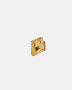 Brass Plate Single Hook