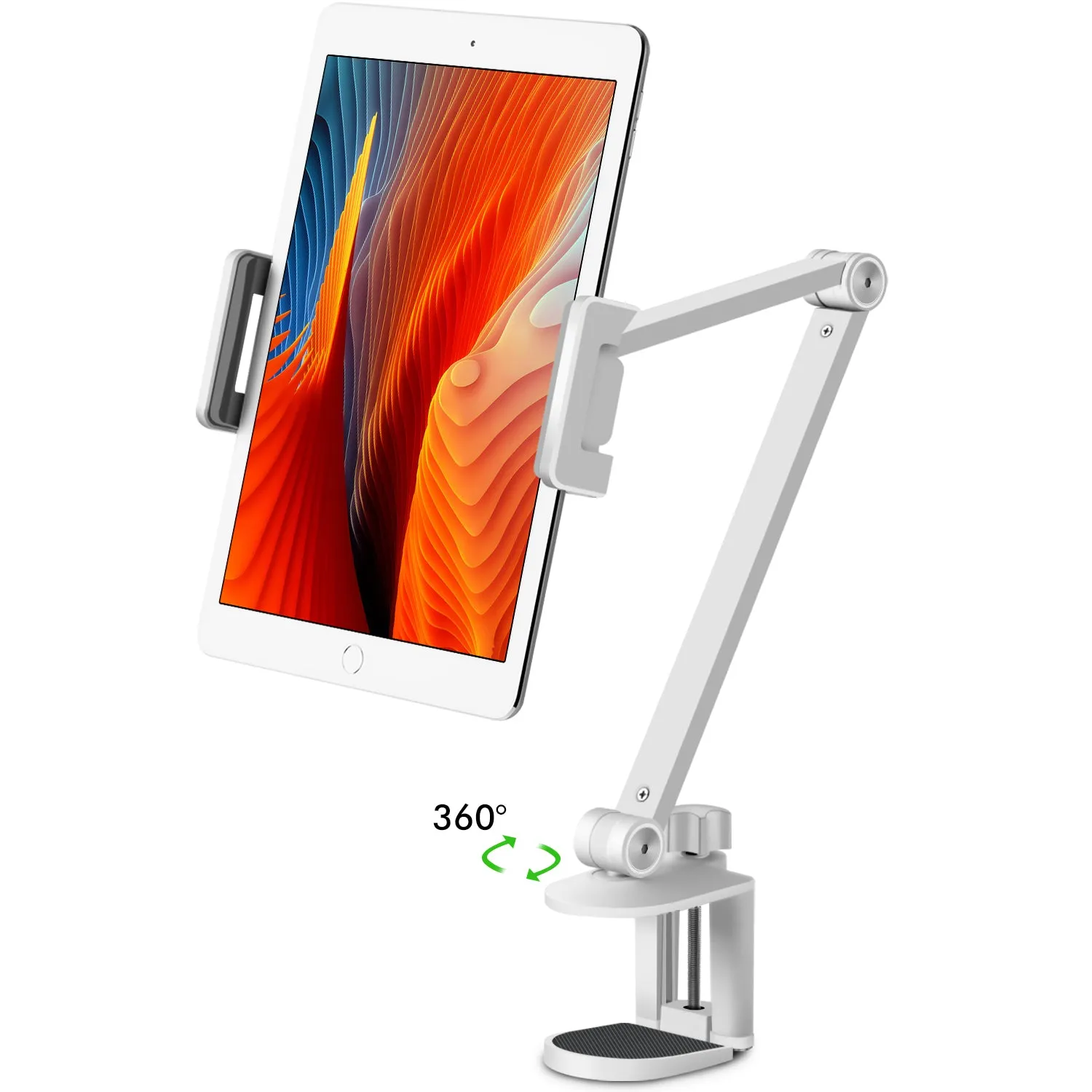 C Clamp Desk Stand for 4.5-13" Phone&Tablet(AP-7LC)