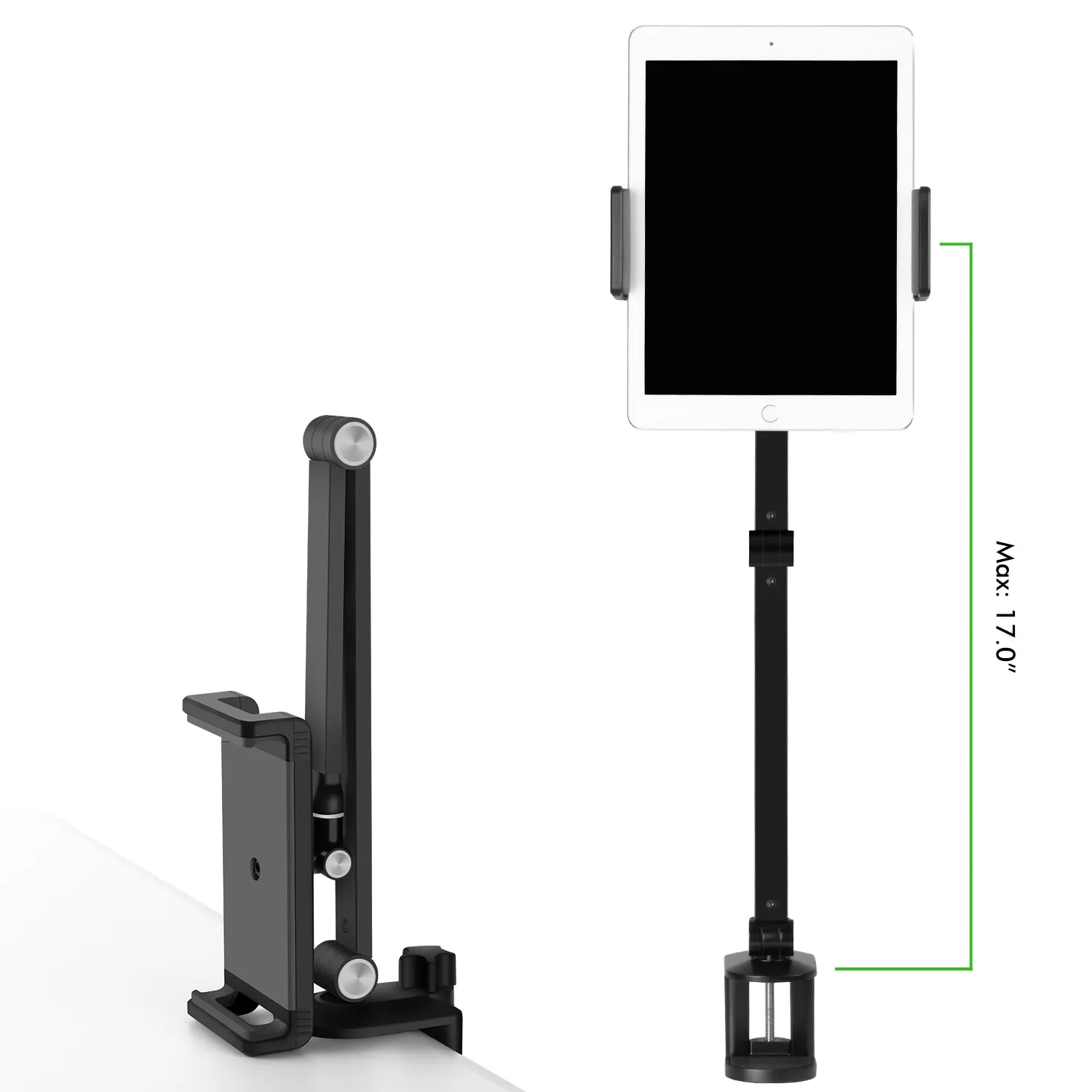 C Clamp Desk Stand for 4.5-13" Phone&Tablet(AP-7LC)