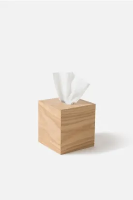 Citta - Oku Tissue Box - 14 X 14 X 15cmh - Natural