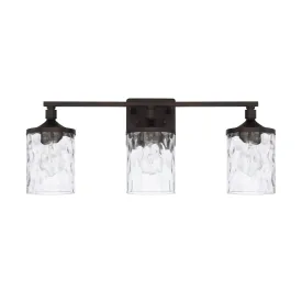 Colton 3 Light Vanity - Bronze