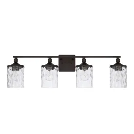 Colton 4 Light Vanity -Bronze