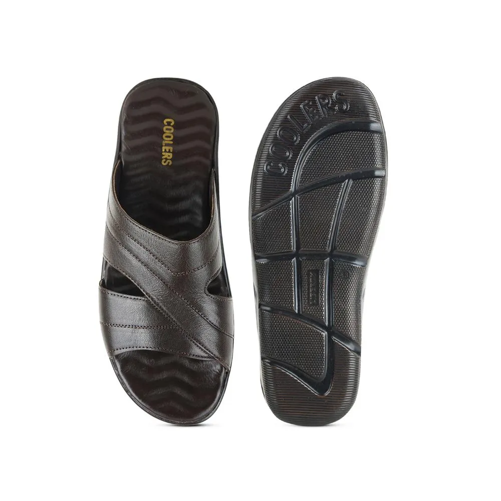 Coolers By Liberty Men LG-751 Brown Casual Slippers