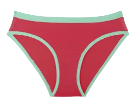 Cotton Single Brief-Azalea