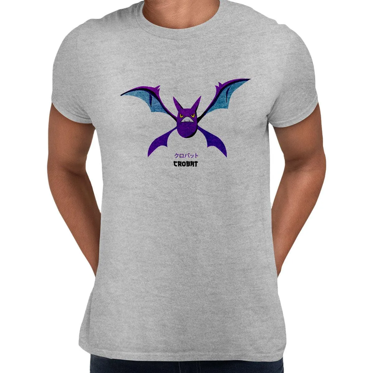 Crobat Pokemon Golbat Creatures Japanese Culture Typographygraphy Unisex T-Shirt