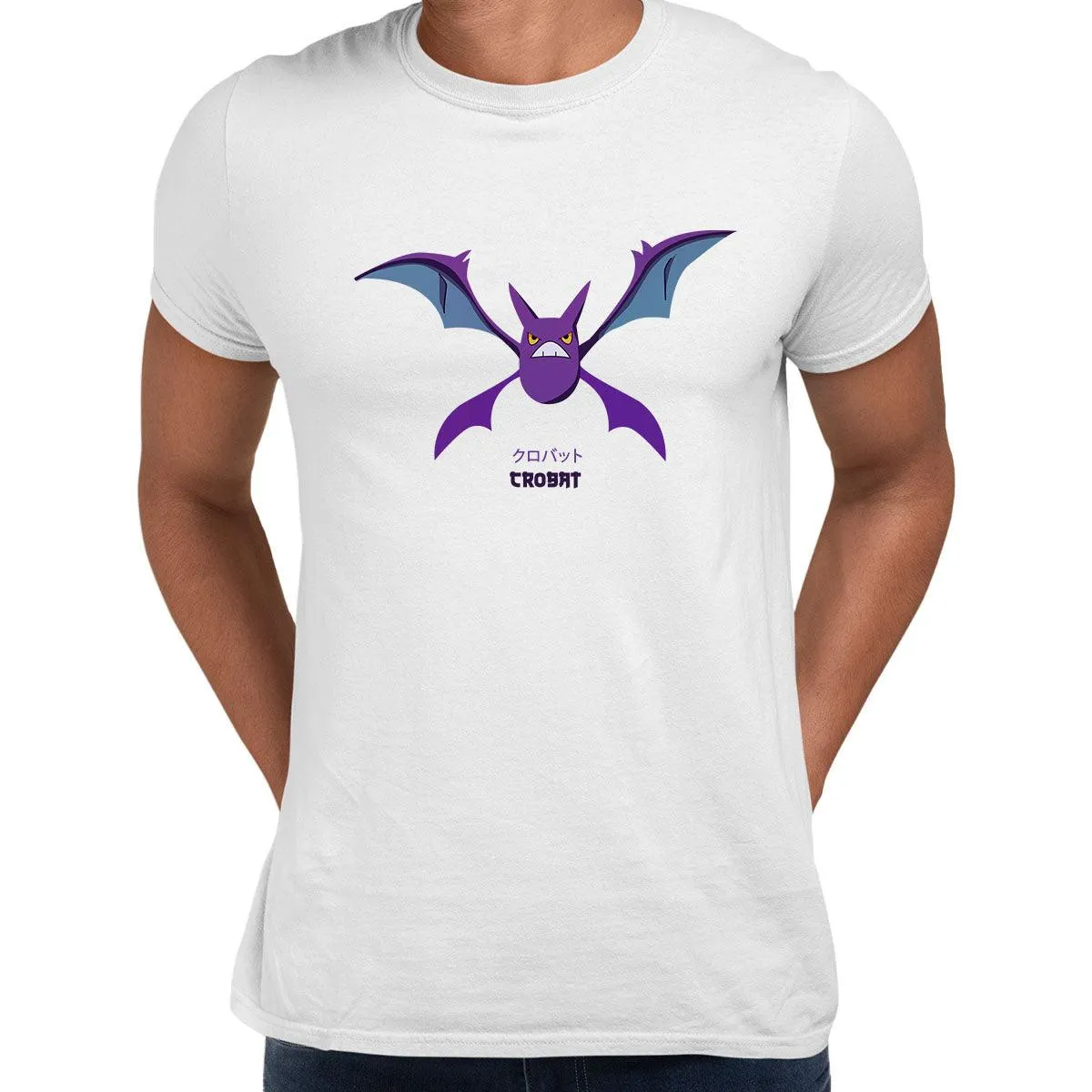 Crobat Pokemon Golbat Creatures Japanese Culture Typographygraphy Unisex T-Shirt