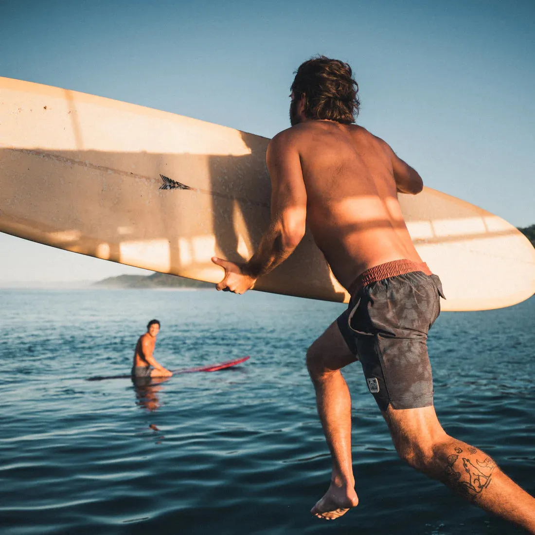 Deep Set Boardshorts Cycles Dye Navy