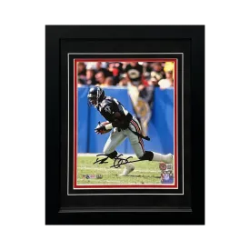 Deion Sanders Atlanta Falcons Autographed Framed 8x10 - Beckett COA