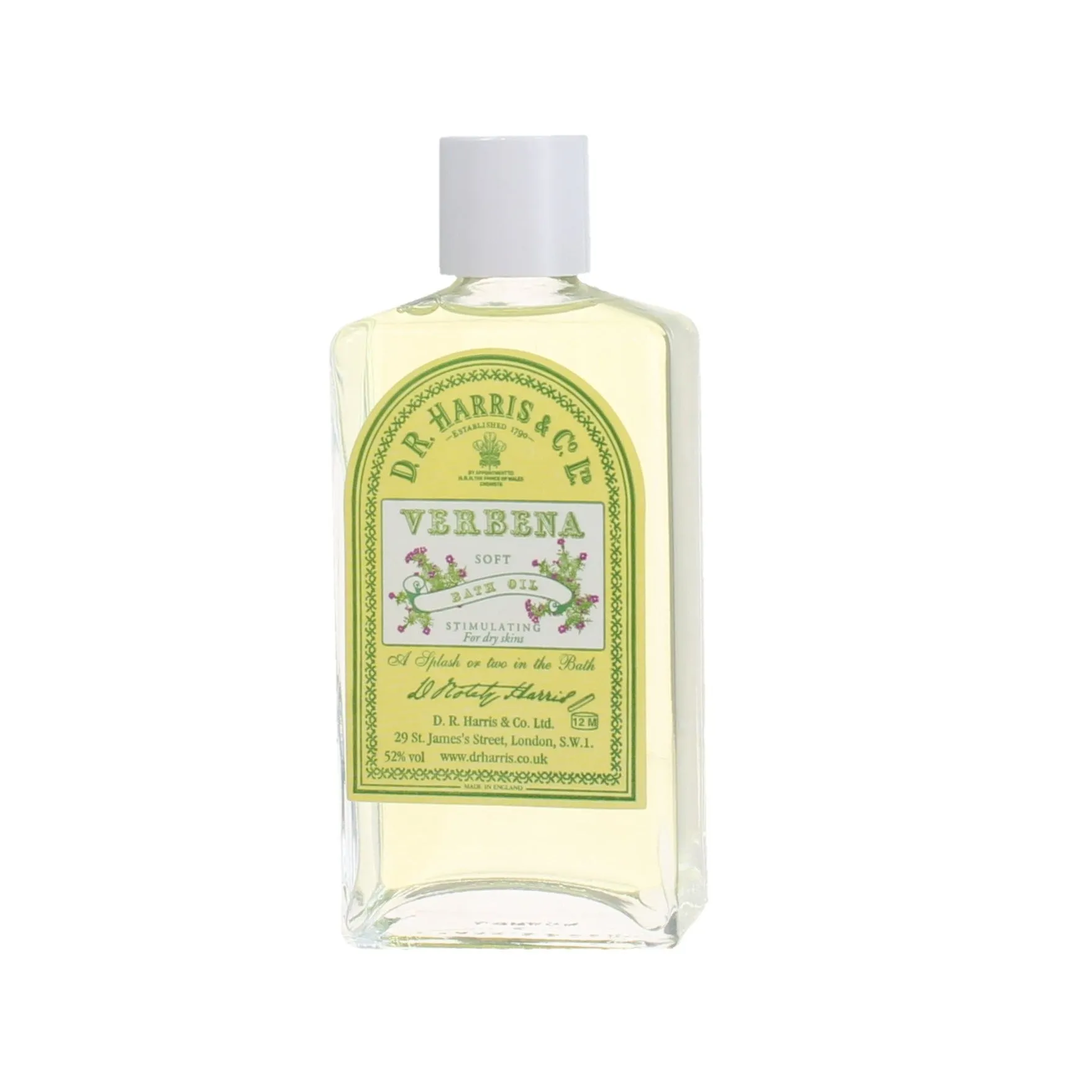 D.R. Harris 'Verbana' Bath Oil 100ml