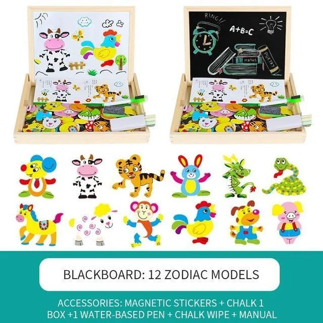 Dress Up & Learn - 3D Magnetic Puzzle Set