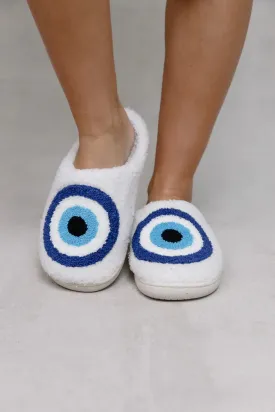 Evil Eye Slippers