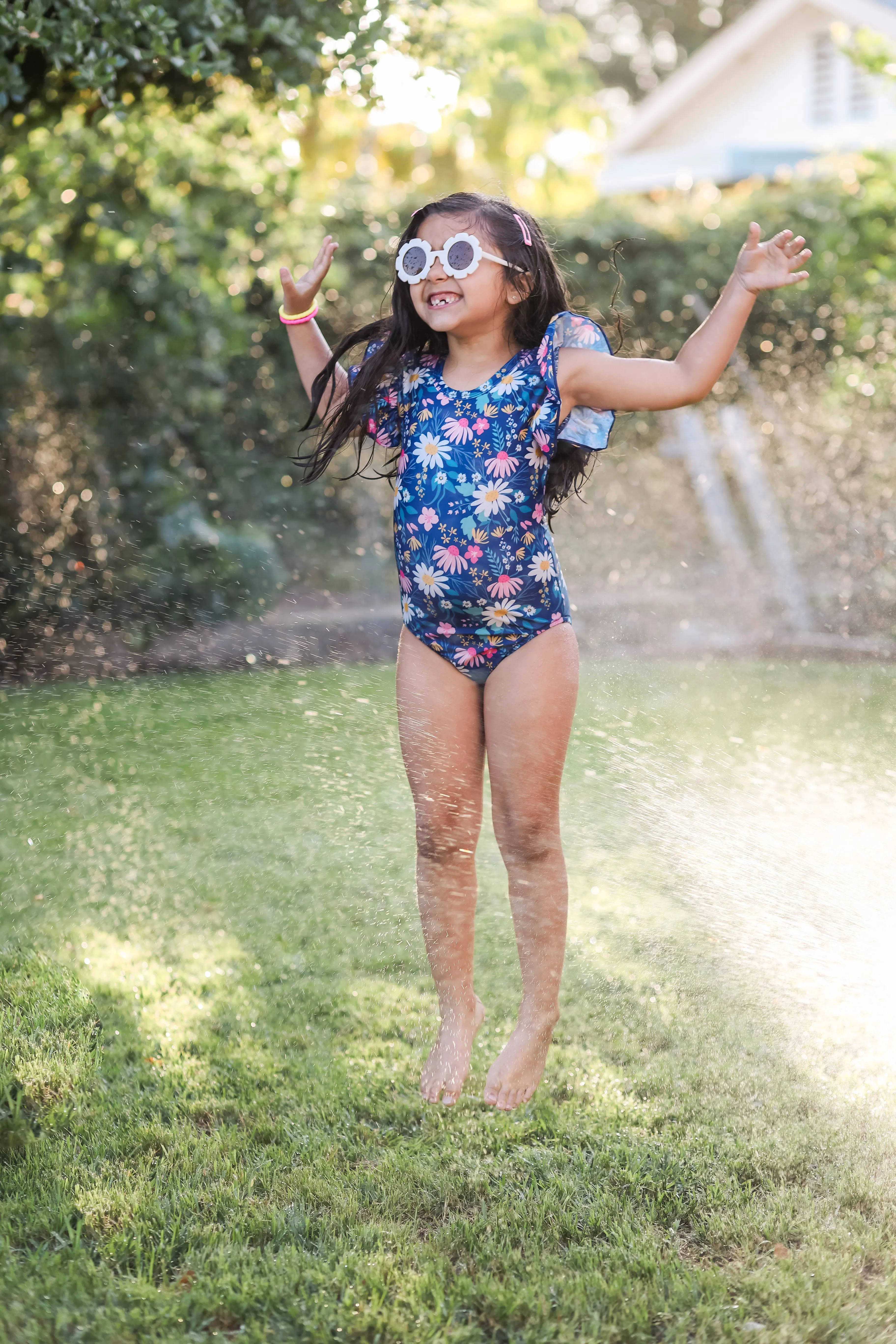 FLORAL ONE PIECE  SWIMSUIT