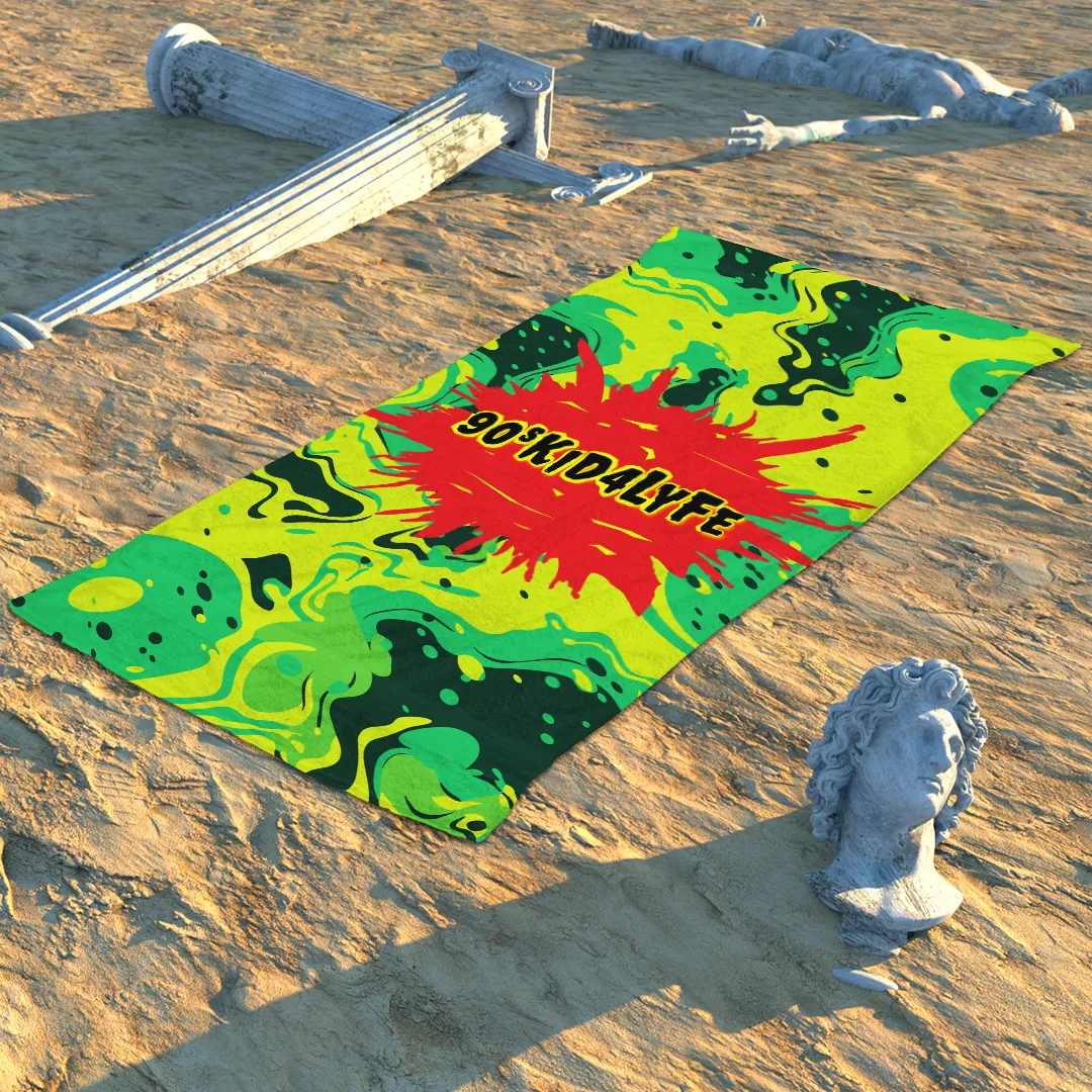 Get Surged Beach Towel